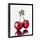 Stupell Industries Cherry Disco Balls Floating Frame, design by Christine Simpson Art